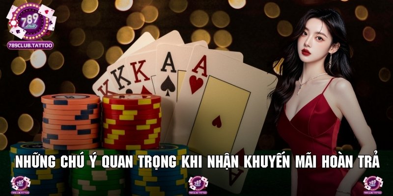 Những chú ý quan trọng khi nhận khuyến mãi hoàn trả