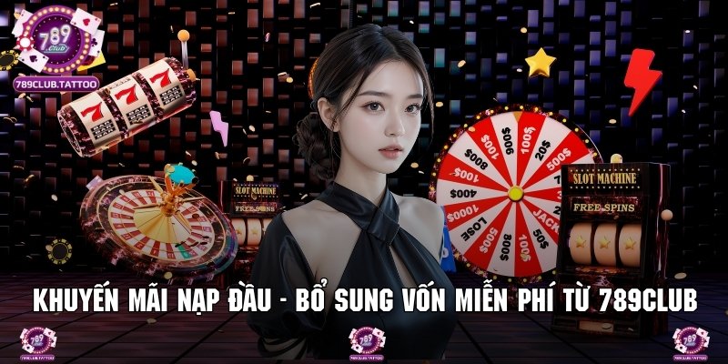Khuyến Mãi Nạp Đầu - Bổ Sung Vốn Miễn Phí Từ 789Club